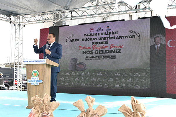 Yerli Üretim İçin Tohum Dağıtımı Yapıldı.